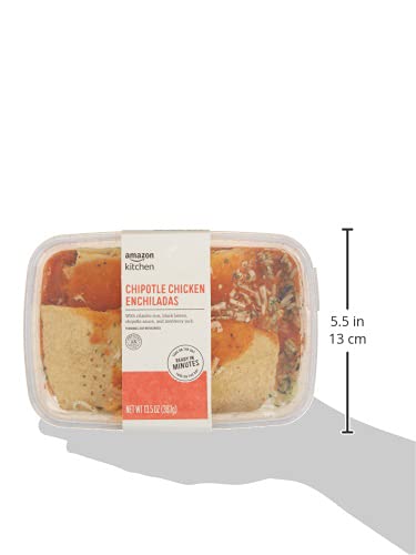 Amazon Kitchen, Chipotle Chicken Enchiladas, Single Serve Meal, 13.5 Oz