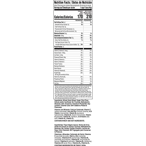 Cinnamon Toast Crunch Breakfast Cereal, Crispy Cinnamon Cereal, Giant Size, 27 oz