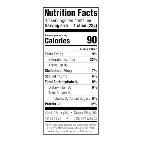 Amazon Grocery, Colby Jack Cheese, 8 Oz, 10 Slices (Previously Happy Belly, Packaging May Vary)