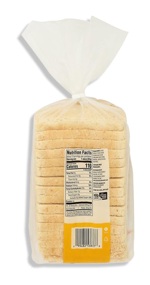 365 by Whole Foods Market Organic Sourdough Bread, 24 OZ