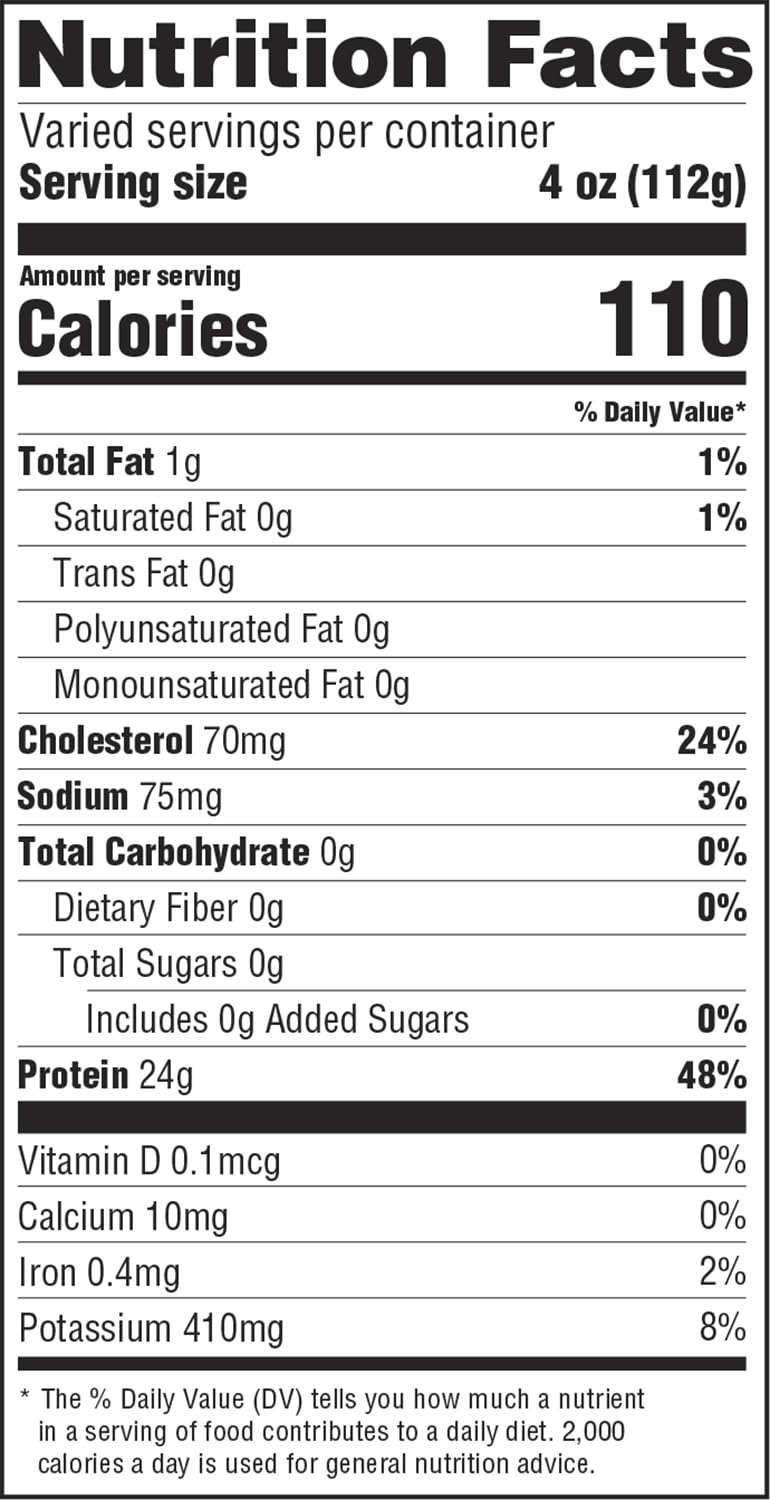 Amazon Grocery, Chicken Breast Fillets Value Pack, Boneless Skinless, 100% Natural, Weight Varies