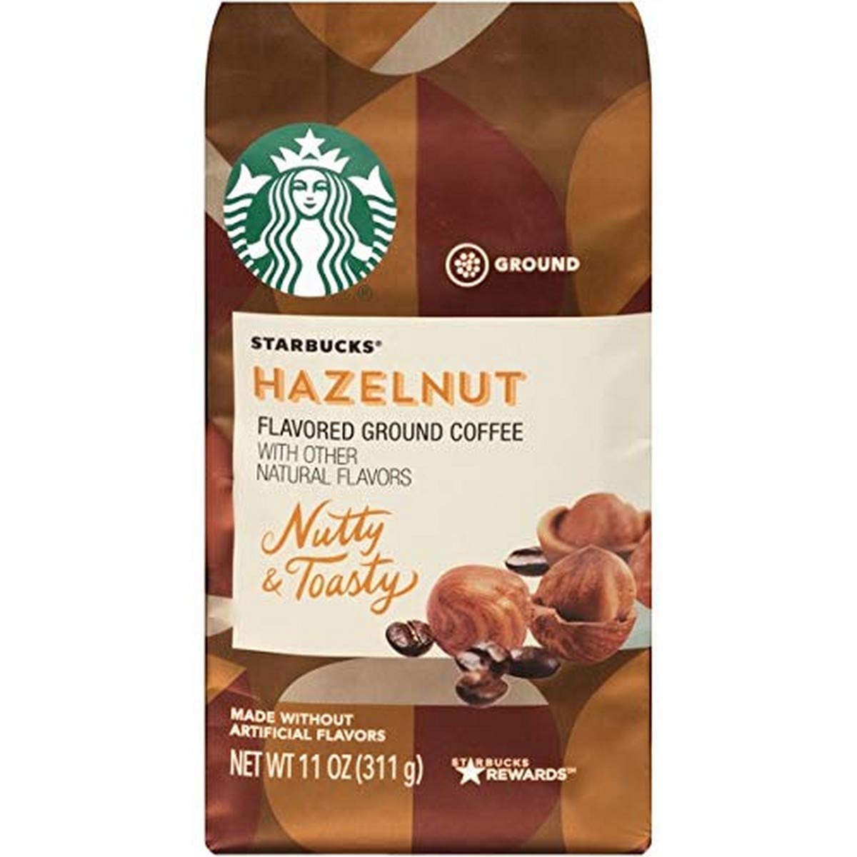 Starbucks Ground Coffee, Medium Roast Hot or Iced Coffee, Breakfast Blend, 18 oz