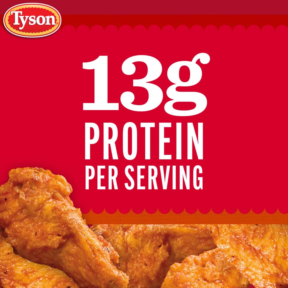 Tyson Any'tizers Buffalo Style Bone-In Chicken Wings, 22 oz. (Frozen)
