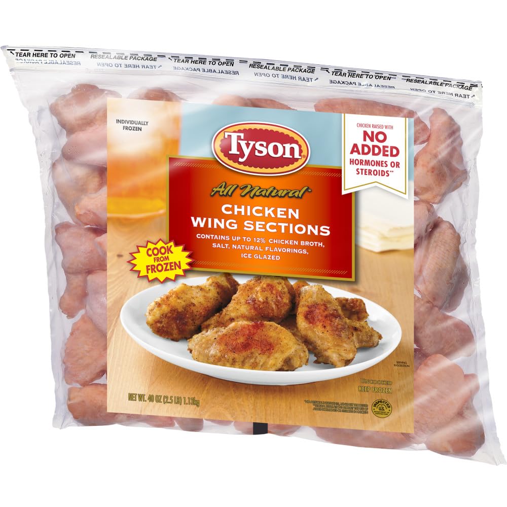 Tyson Chicken Wing Sections, 2.5 Lb. (Frozen)