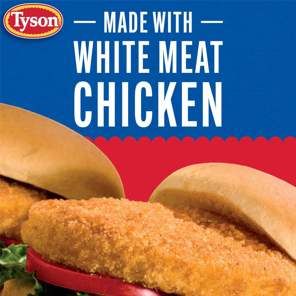 Tyson Frozen Chicken Patties, 23 Oz