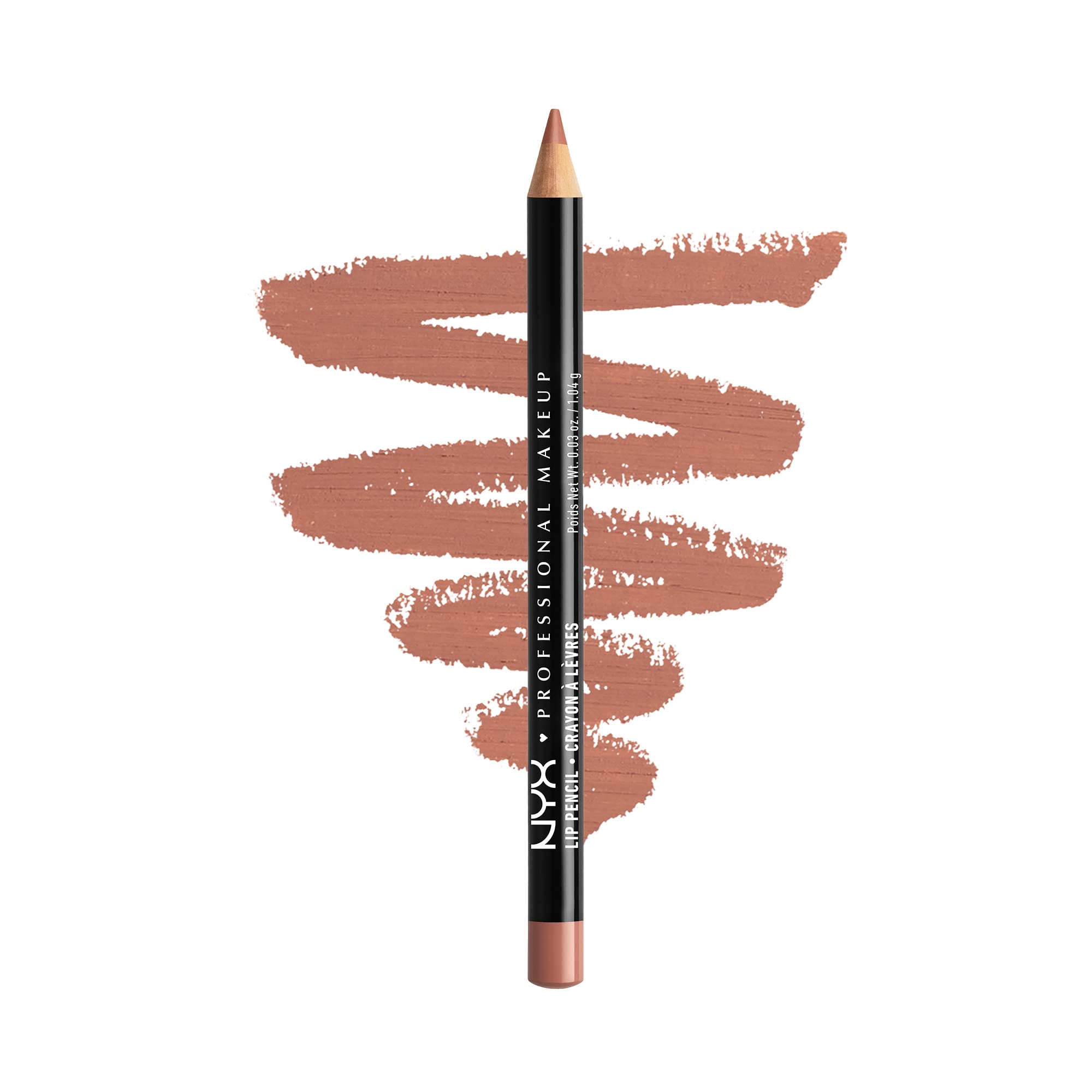 NYX PROFESSIONAL MAKEUP Slim Lip Pencil, Long-Lasting Creamy Lip Liner - Espresso