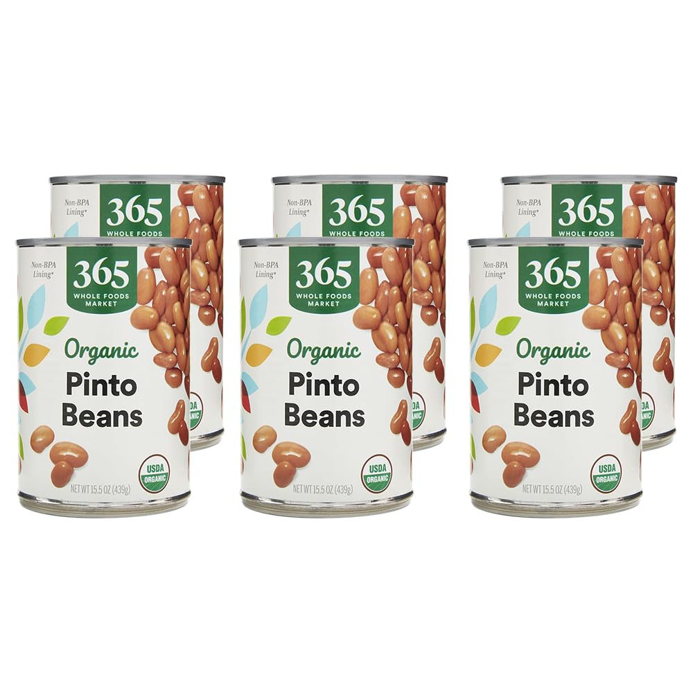 365 by Whole Foods Market, Organic Pinto Beans, 15.5 Ounce