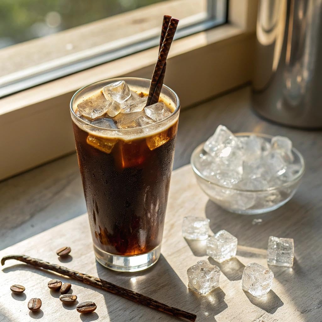 Wandering Bear Straight Black Organic Cold Brew Coffee On Tap, Iced Coffee Drink - Extra Strong, Smooth, No Sugar Added, Shelf-Stable, Ready to Drink, 100% Organic - 16 Servings of 6fl.oz - 96fl.oz