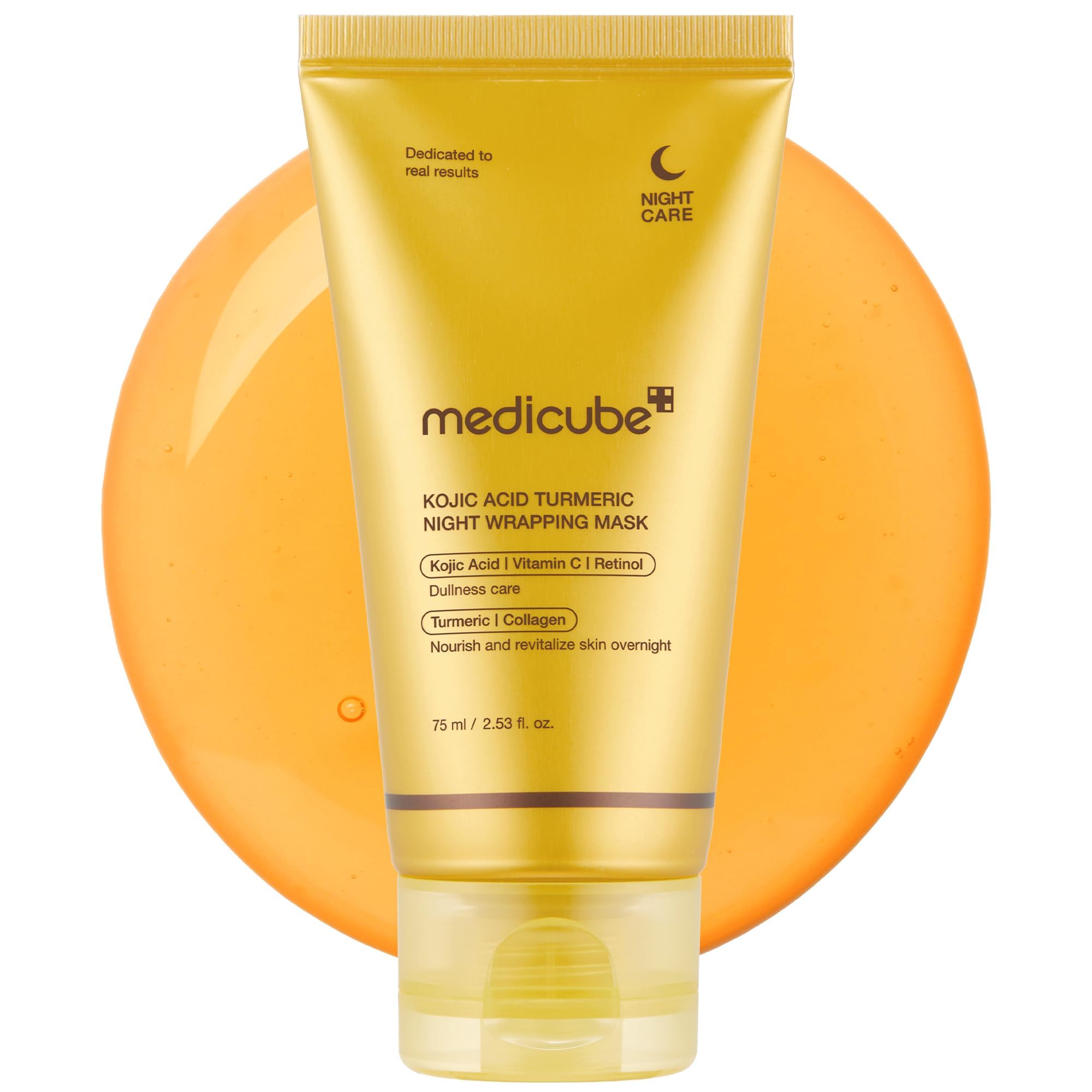 Medicube Wrapping Mask Collagen Overnight Peel Off Facial Mask | Elasticity & Hydration Care, Reduces Sagging & Dullness | Hydrolyzed Collagen For Glowing Skin | Korean Skin Care, 2.53 fl.oz