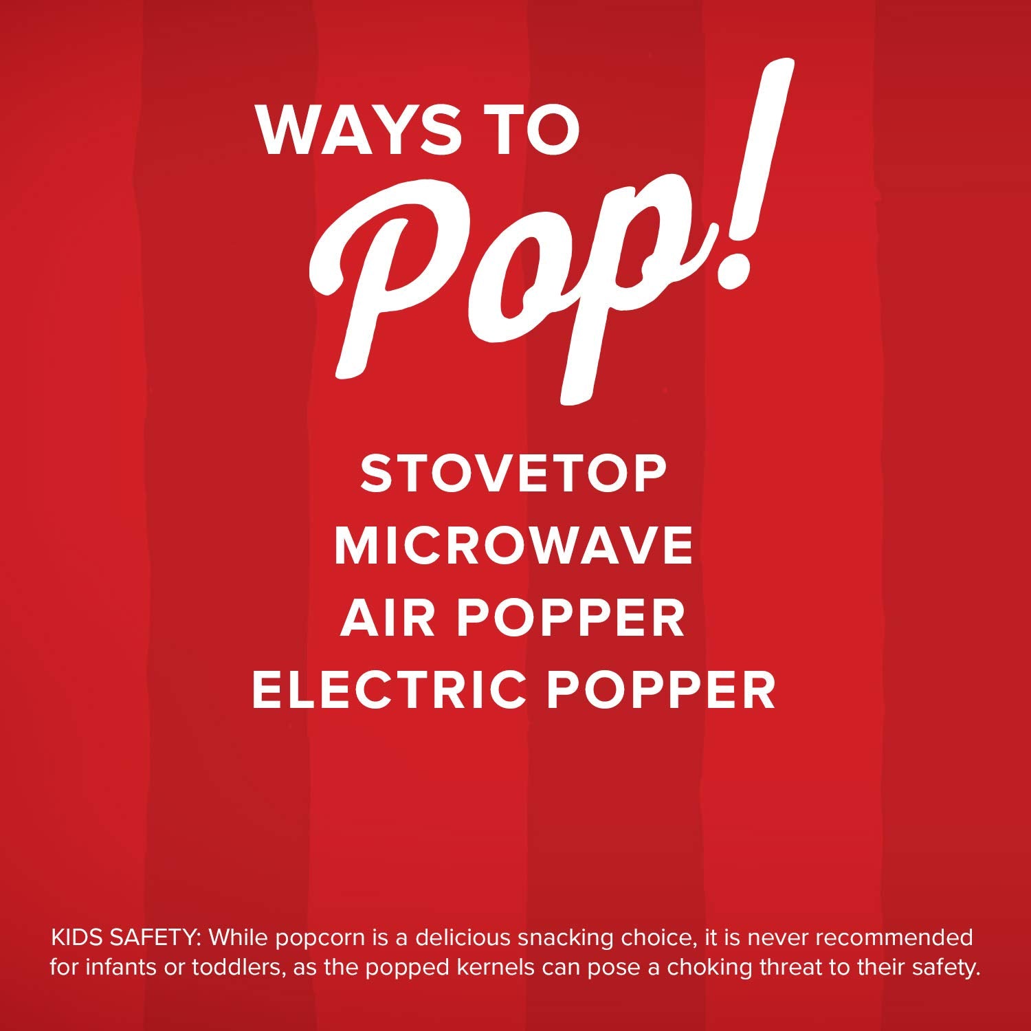 Orville Redenbacher's Gourmet Popcorn Kernels, Original Yellow, 4g Fiber Per Serving, 8 lb.