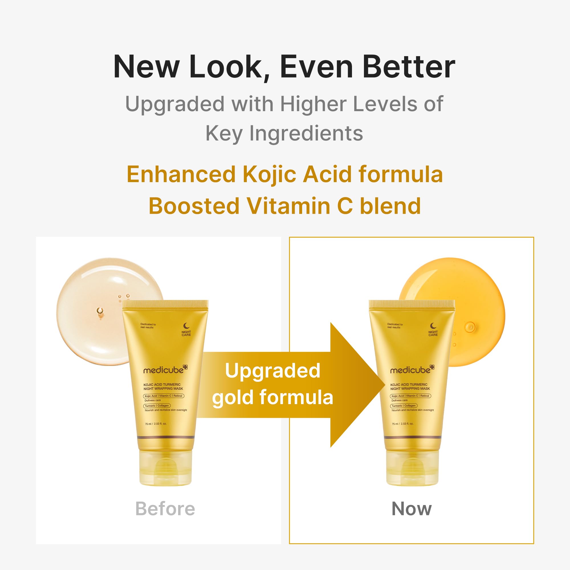 Medicube Wrapping Mask Collagen Overnight Peel Off Facial Mask | Elasticity & Hydration Care, Reduces Sagging & Dullness | Hydrolyzed Collagen For Glowing Skin | Korean Skin Care, 2.53 fl.oz