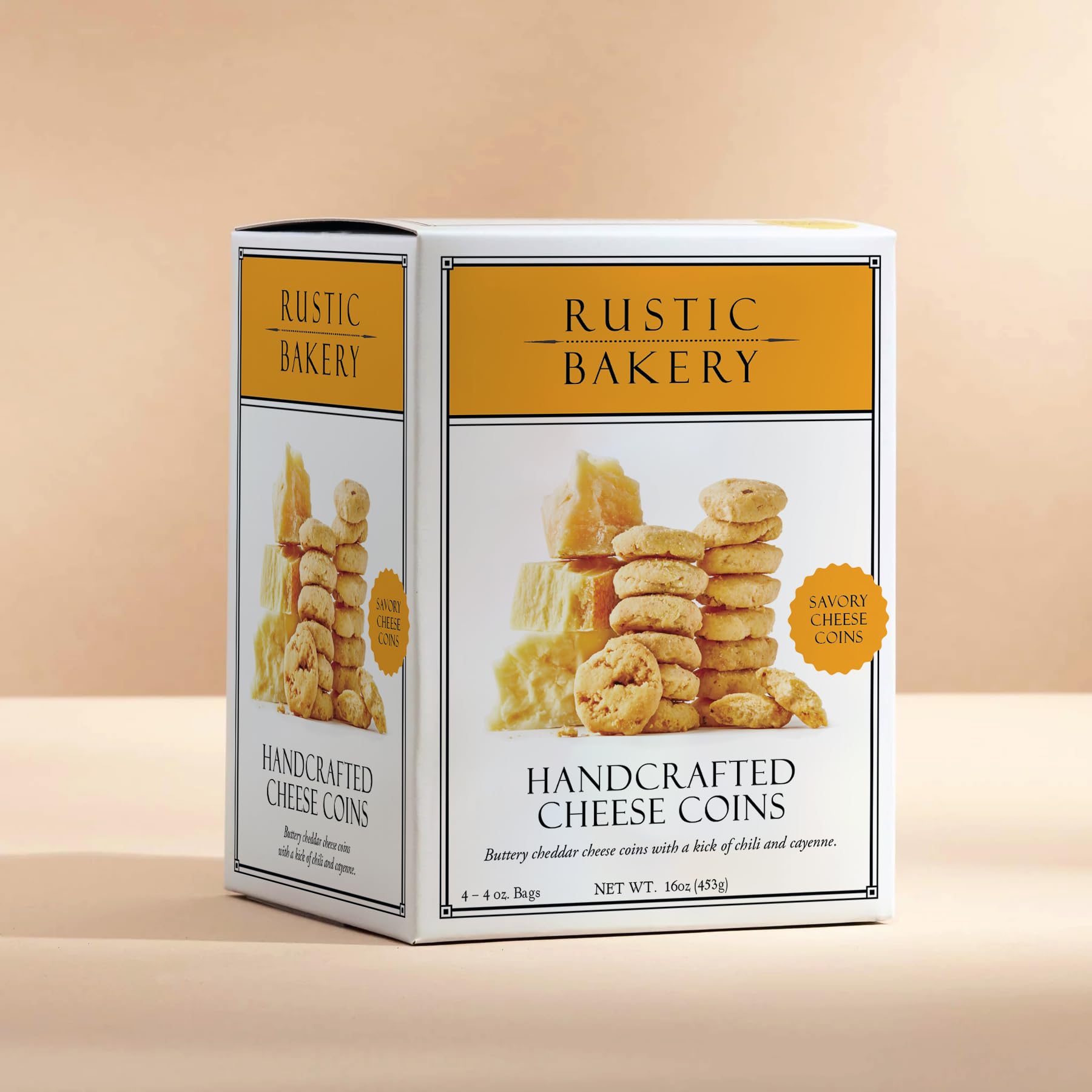 Rustic Bakery Meyer Lemon Shortbread - Sweet & Tangy Handmade Shortbread Cookies with Meyer Lemons - Artisan Tea Cookies - Made in California - Pack of 4-4 Oz Trays…