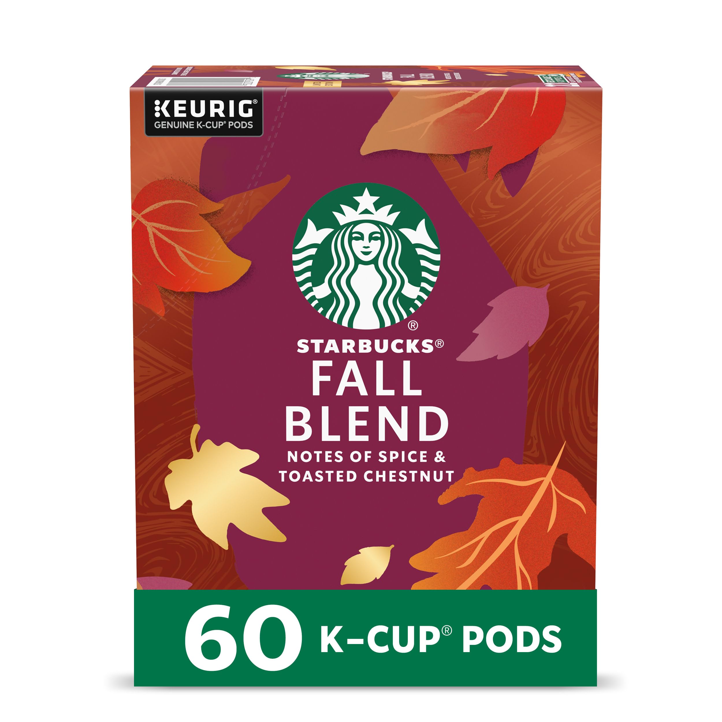 Starbucks K-Cup Coffee Pods, Medium Roast Hot or Iced Coffee, Pike Place Roast, 22 Keurig Pods