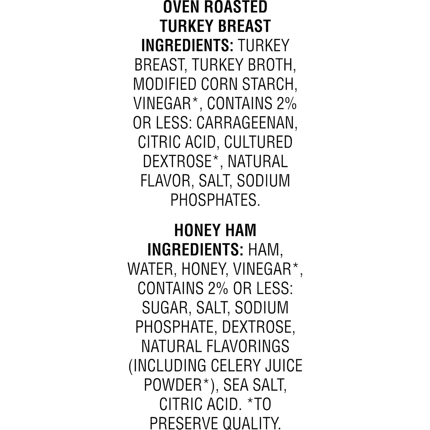 Hillshire Farm Ultra Thin Sliced Deli Meat, Oven Roasted Turkey Breast and Honey Ham, 16 oz