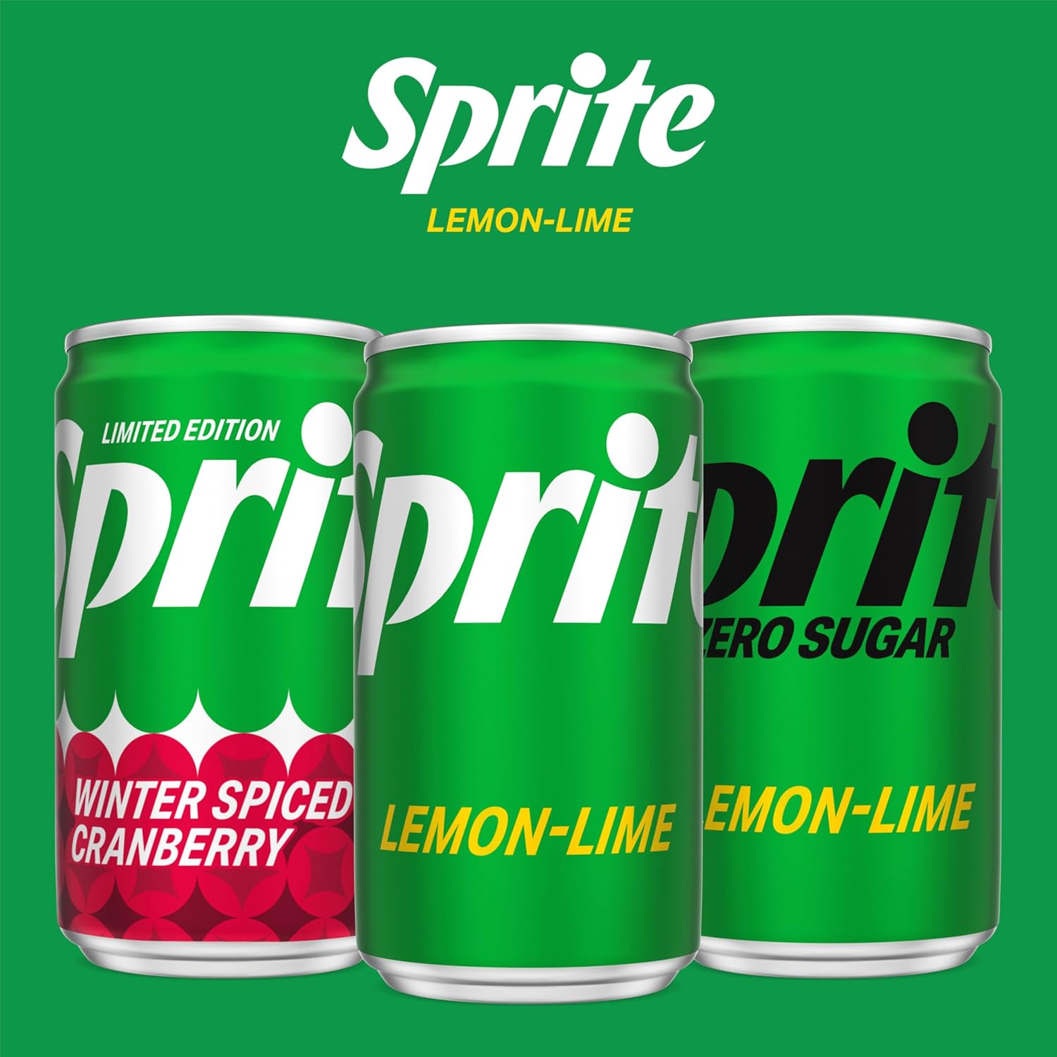 Sprite Lemon Lime Soda Soft Drinks, 7.5 fl oz, 10 Pack