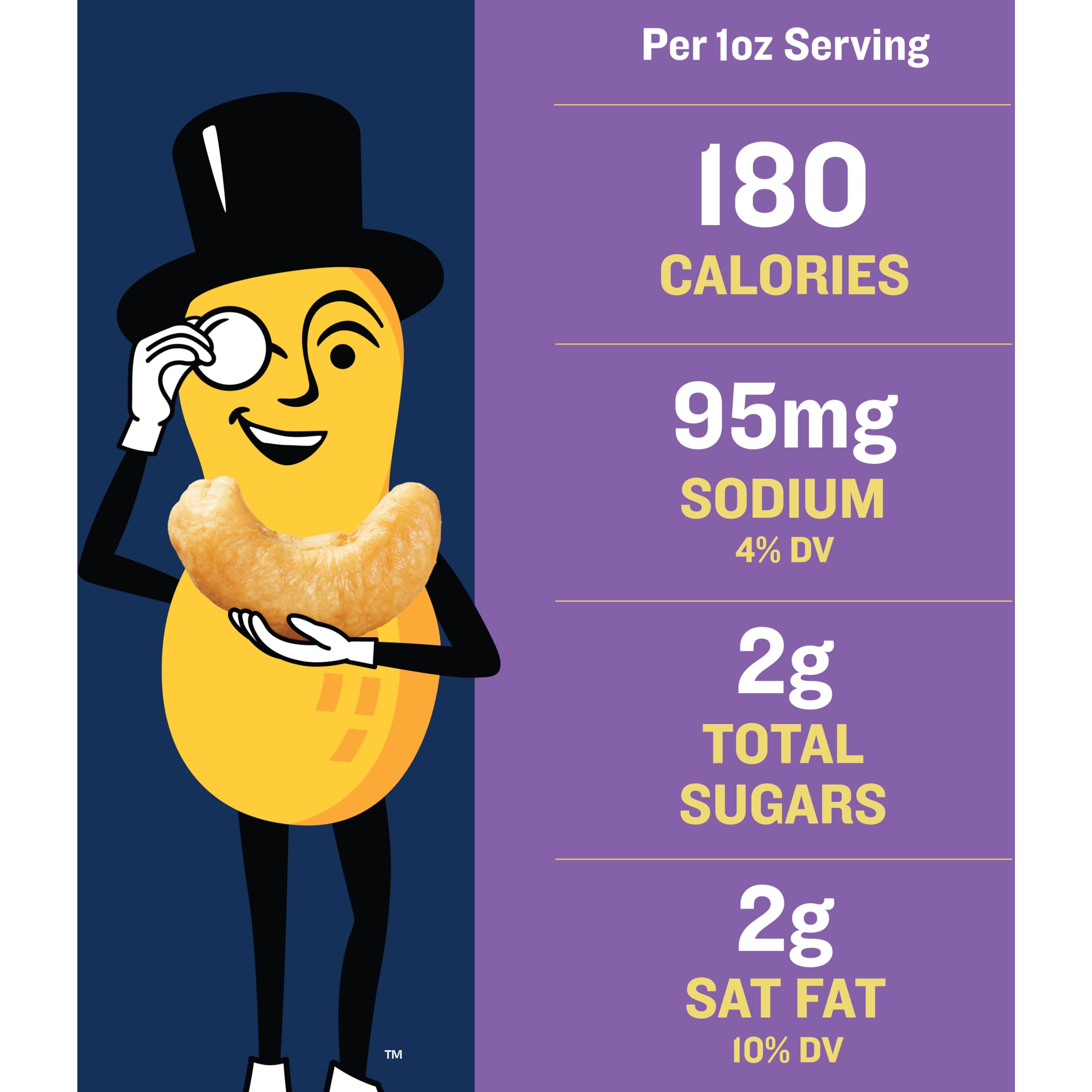 PLANTERS Deluxe Salted Mixed Nuts, Roasted Cashews, Almonds, Pecans, Pistachios, and Hazelnuts, Party Snacks, Plant-Based Protein, Quick Snack for Adults, After School Snack, 34oz Container