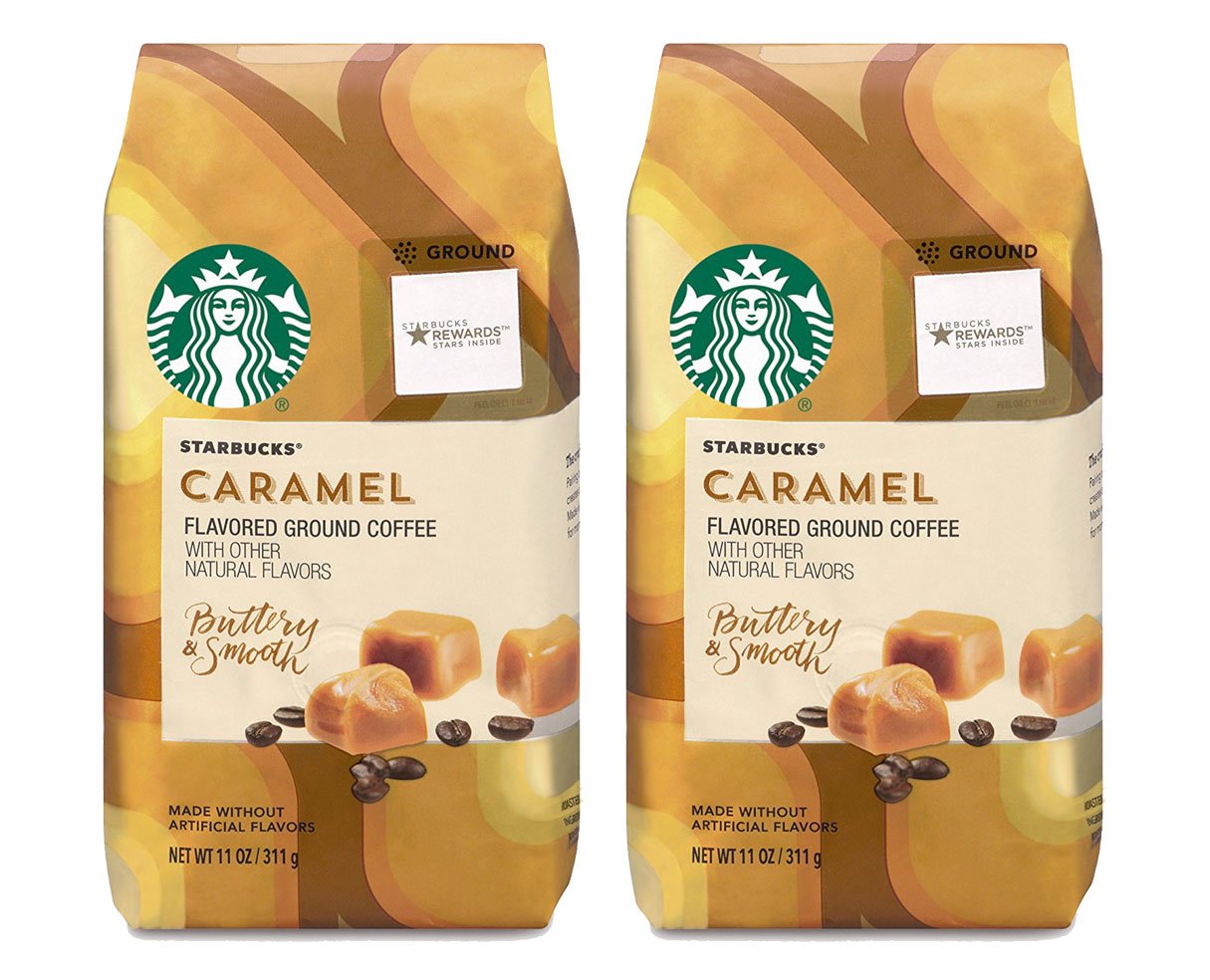 Starbucks Ground Coffee, Medium Roast Hot or Iced Coffee, Breakfast Blend, 18 oz