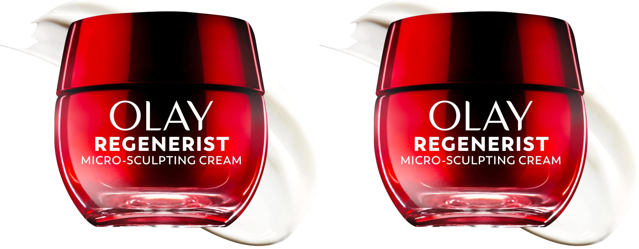 Olay Face Moisturizer, Regenerist Micro-Sculpting Cream for Women, Fragrance-Free - Anti-Aging, Anti-Wrinkle, Firming Skin Care - Triple Collagen Cream, Peptide, Hyaluronic Acid, Niacinamide, 1.7oz