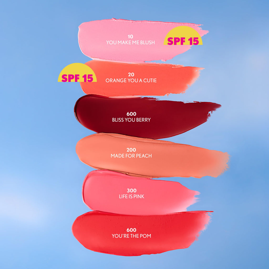 CoverGirl Clean Fresh Tinted Lip Balm, Vegan Formula, Hydrating, Natural Finish, Cherry-Ish You, 1 Count