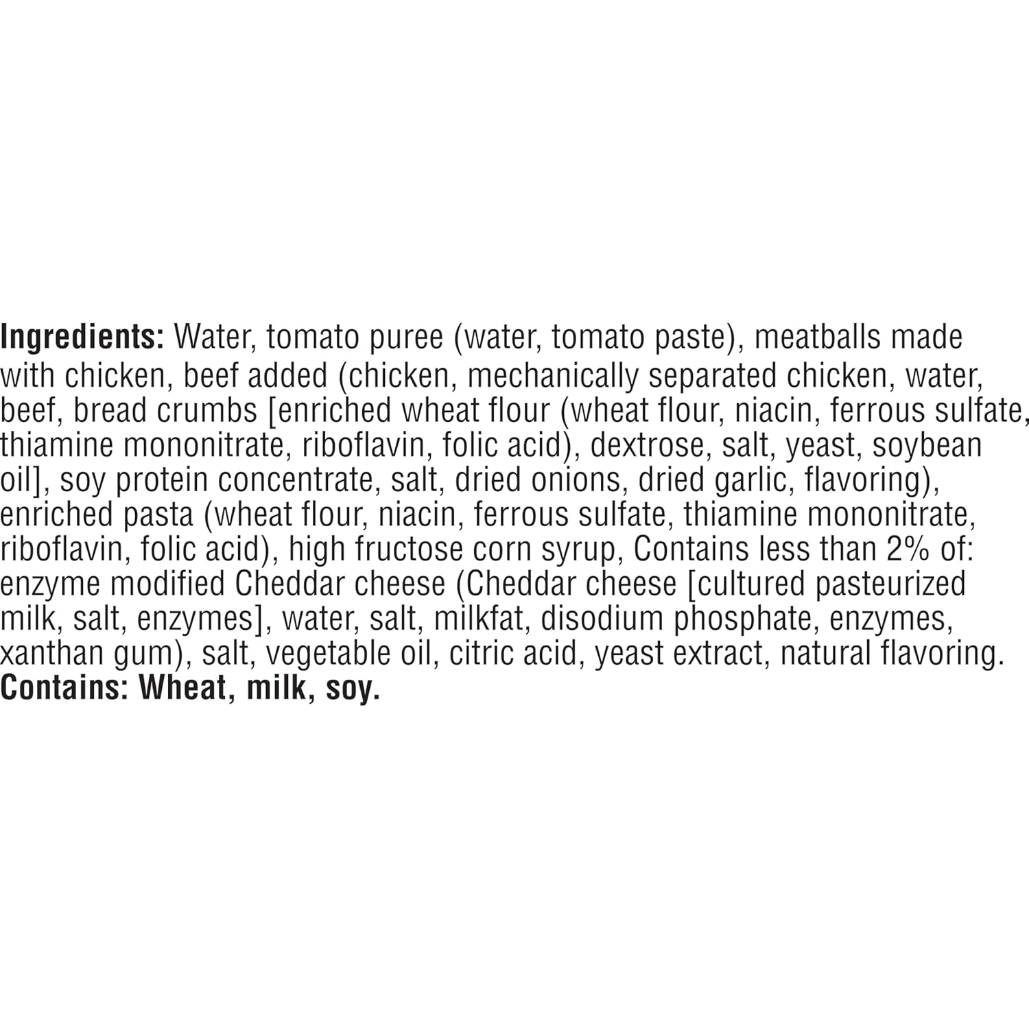 SpaghettiOs Canned Pasta with Meatballs, 15.6 oz Can