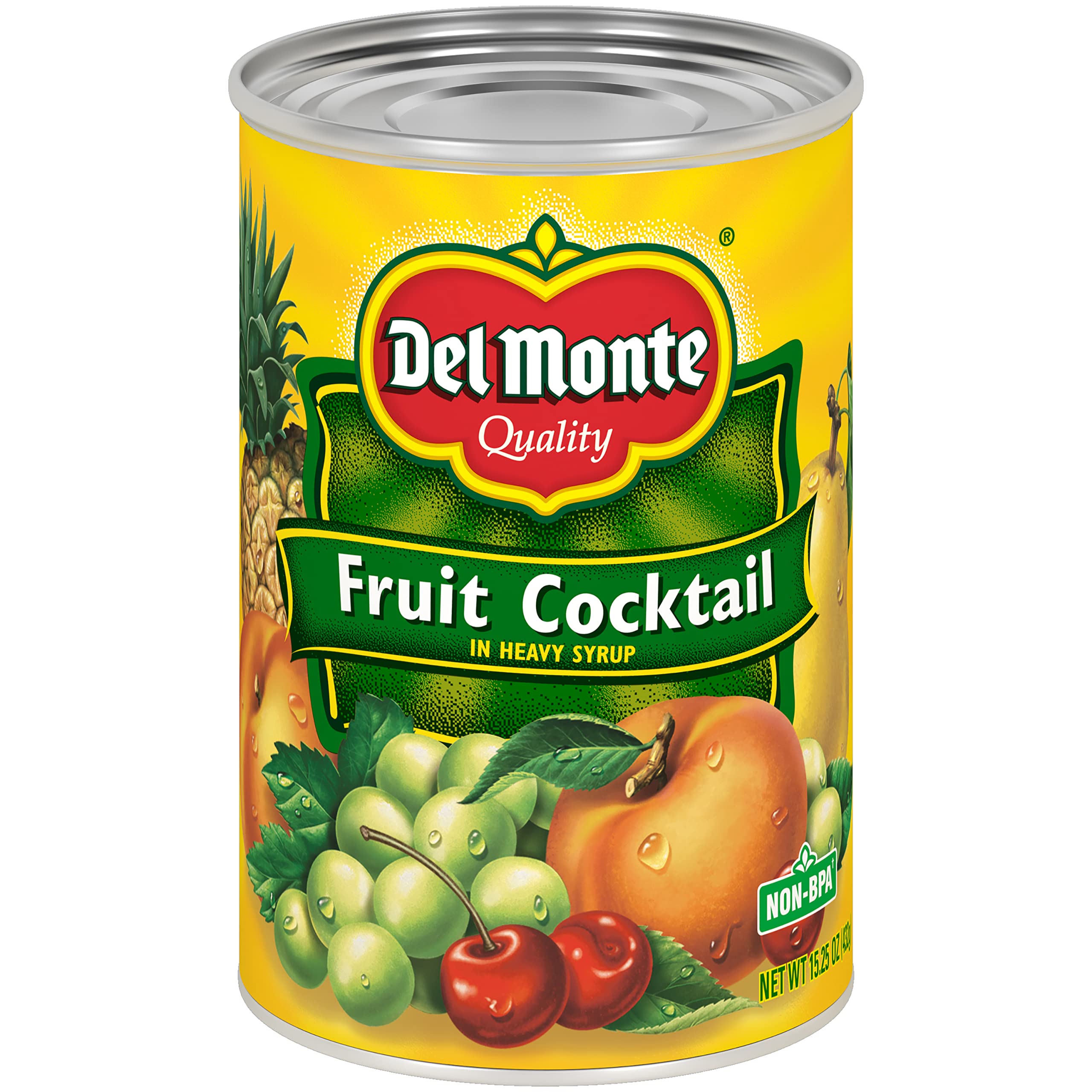 Del Monte Canned Mixed Fruit Cocktail in Heavy Syrup, 15.25 Ounce 2000839