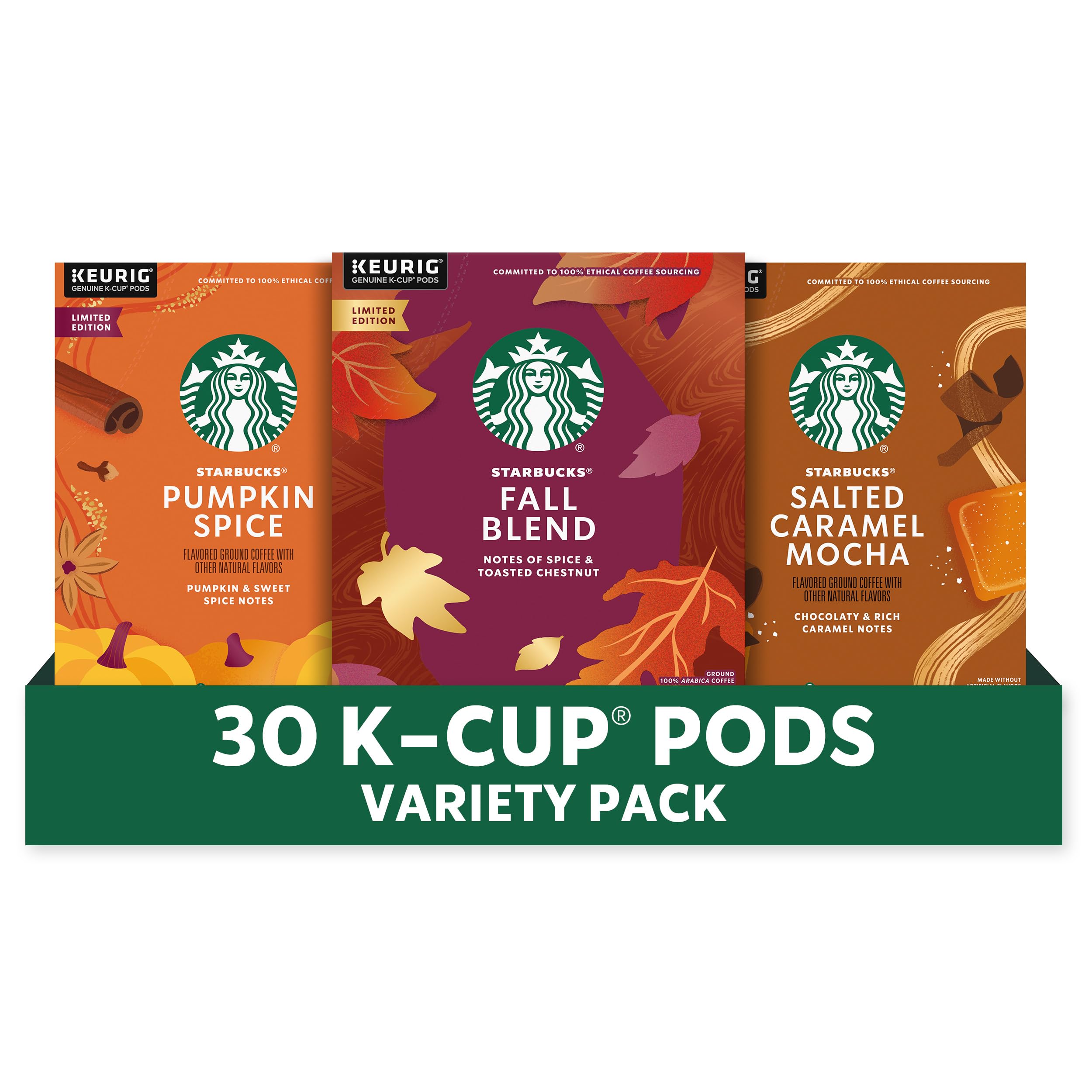 Starbucks K-Cup Coffee Pods, Medium Roast Hot or Iced Coffee, Pike Place Roast, 22 Keurig Pods