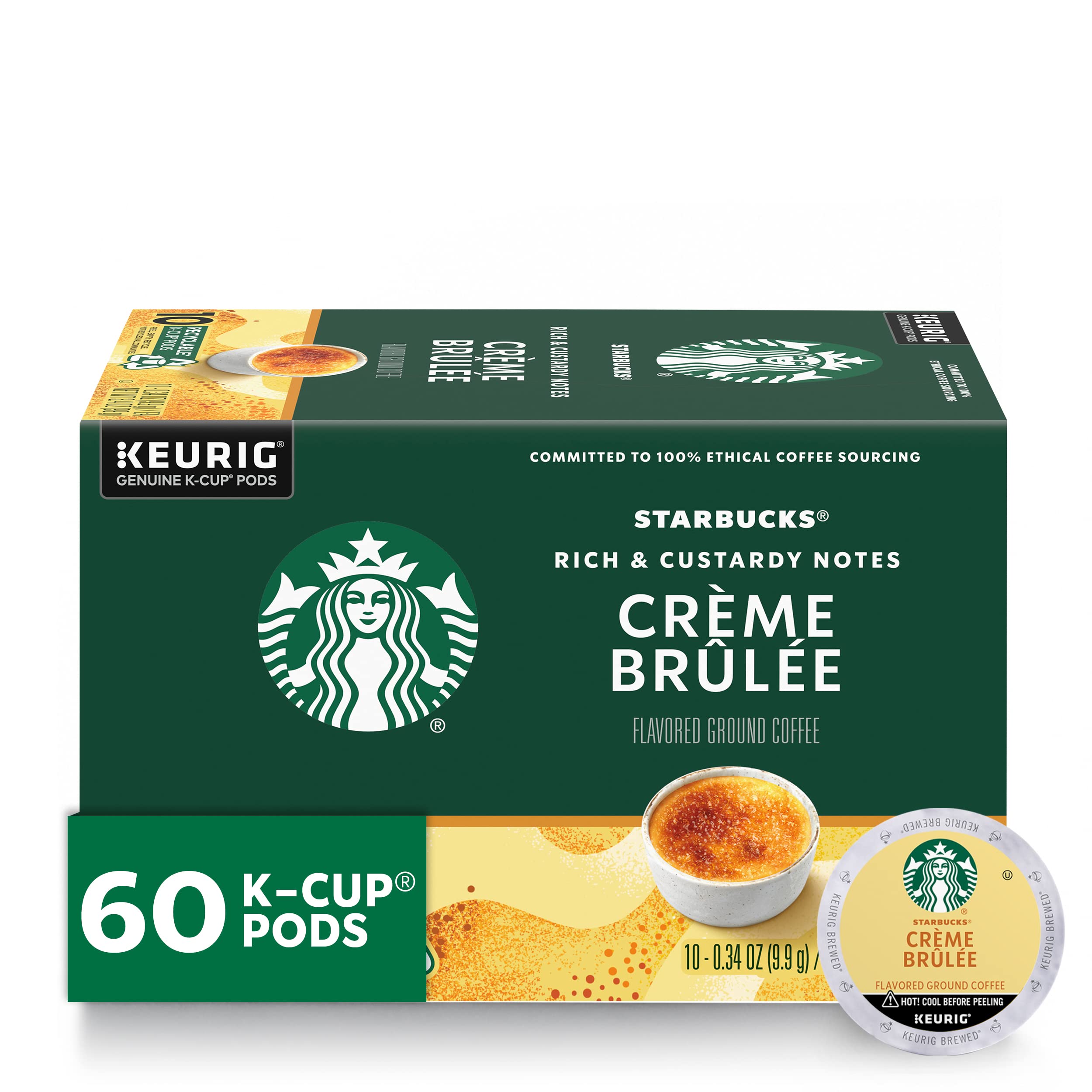 Starbucks K-Cup Coffee Pods, Medium Roast Hot or Iced Coffee, Pike Place Roast, 22 Keurig Pods