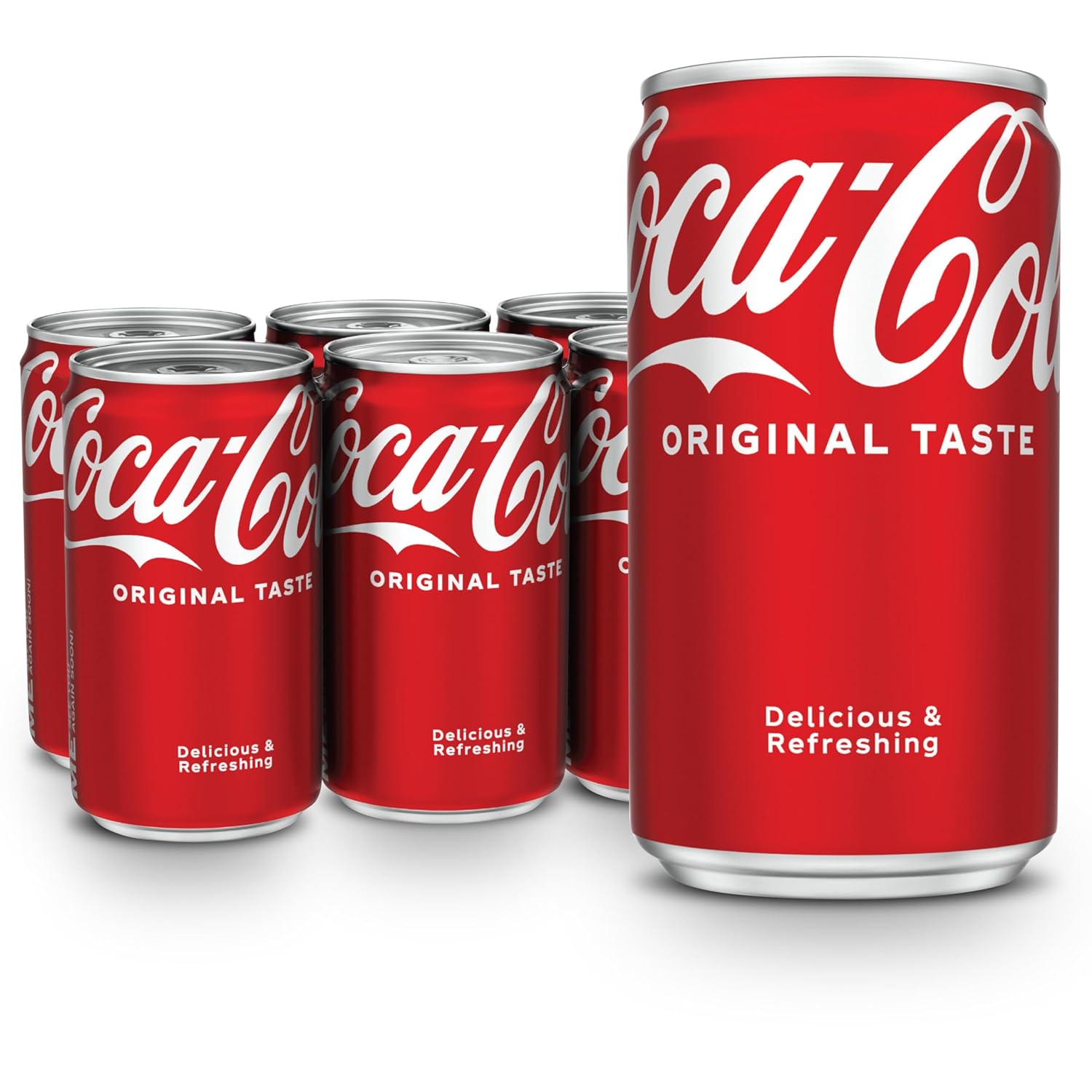 Coca-Cola Fridge Pack Soda Soft Drink, 12 fl oz Cans, 12 Pack - Classic Cola Soda Cans