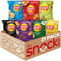 Lay's Potato Chips Variety Pack, 1 oz Bags, (21 Pack) (Packaging and Formula May Vary)